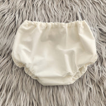 Load image into Gallery viewer, Plain Ivory Nappy Cover