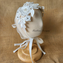 Load image into Gallery viewer, 3D Floral Lace Isla Bonnet