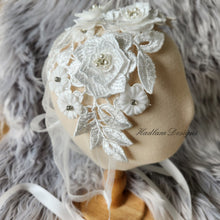 Load image into Gallery viewer, 3D Floral Lace Isla Bonnet
